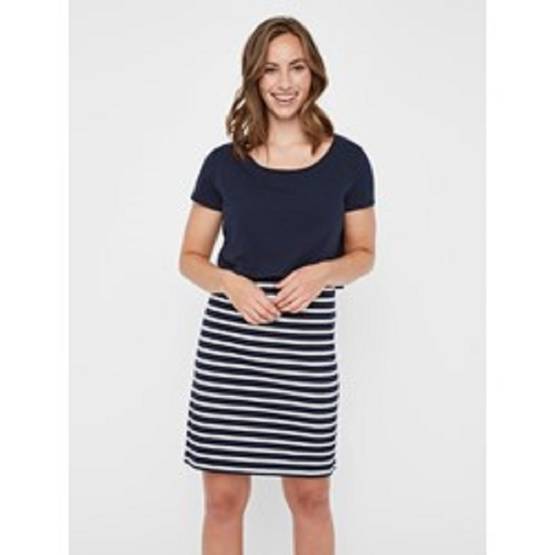 Äitiysmekko sininen - Äitiysmekot, tunikat ja hameet - 20011103 - 1