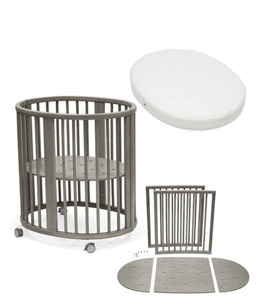 Stokke Sleepi Mini starttipaketti 3 in 1 Hazy Grey V3. - Pinnasängyt ja lastensängyt - 221607STA3V3 - 1