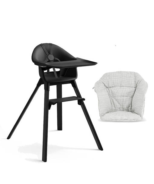 Sy=C3=B6tt=C3=B6tuoli Stokke Clikk & pehmuste Midnight Black. - Syöttötuolit - 552006KAMP3 - 1