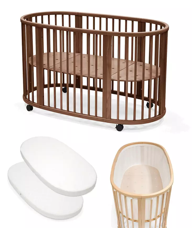 Stokke Sleepi V3 starttipaketti 4 in 1 Warm Brown. - Pinnasängyt ja lastensängyt - 104208STAV3 - 1