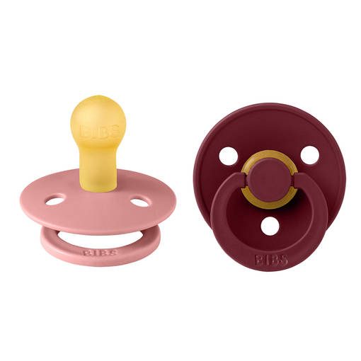 Bibs luonnonkumitutti Dusty Pink/Elderberry. - Tutit ja tuttinauhat - 110433 - 1