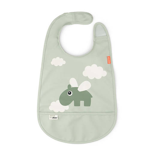 Done By Deer ruokalappu Happy Clouds Green. - Ruokalaput - 1333283 - 1