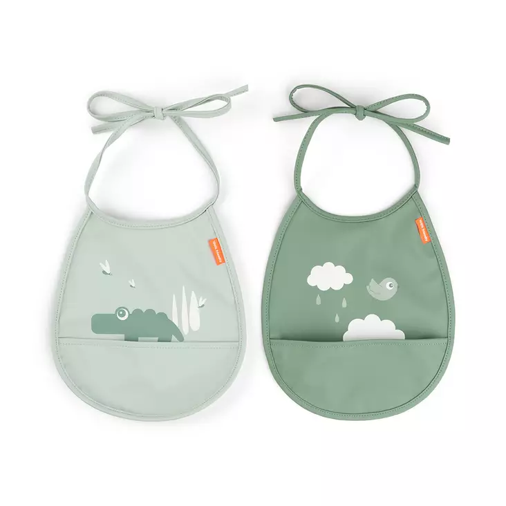 Ruokalappu Done By Deer Tiny pocket bib. - Ruokalaput - 1343443 - 1