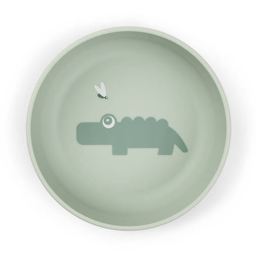 Done By Deer Foodie kulho Croco Green ylh=C3=A4=C3=A4lt=C3=A4. - Lautaset ja kulhot - 1836343 - 1