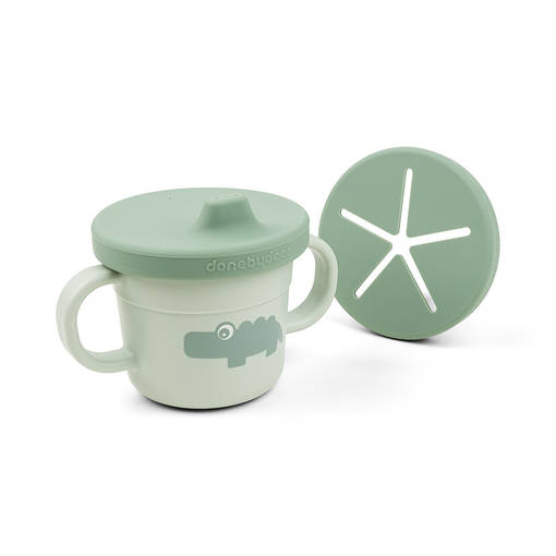 Nokkamuki-snack cup Done By Deer Foodie Croco Green. - Mukit ja nokkamukit - 1936683 - 1