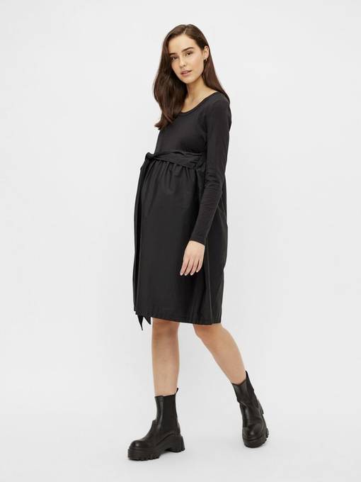 Musta mekko odotusaikaan - Äitiysmekot, tunikat ja hameet - 20012643 - 1