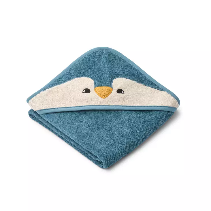 Liewood huppupyyhe Albert Penguin, Oceanview Mix. - Huppupyyhkeet ja kylpytakit - 20311-2563 - 1
