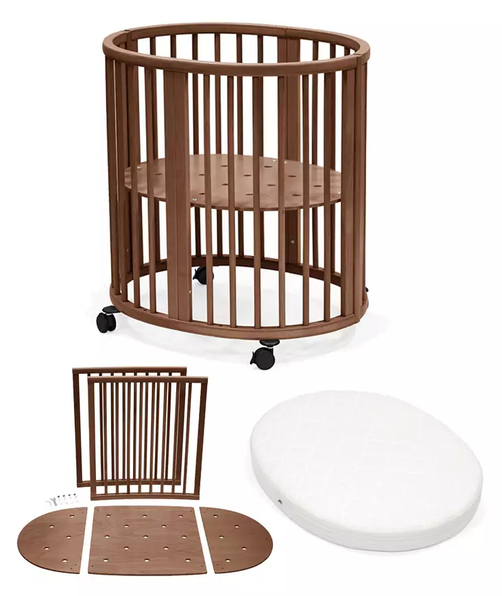 Stokke Sleepi Mini starttipaketti 3 in 1 Warm Brown V3. - Pinnasängyt ja lastensängyt - 221608STA3V3 - 1