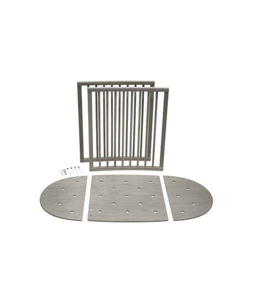 Bed Extension lis=C3=A4palat v=C3=A4riss=C3=A4 Hazy Grey - Stokke Sleepi tuotteet - 592103 - 1