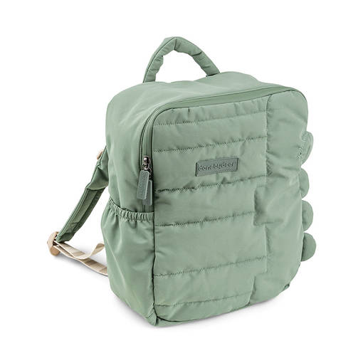 Done By Deer Quilted backpack lasten reppu v=C3=A4riss=C3=A4 Croco Gre=
en. - Kerhoreput - 7033873 - 1
