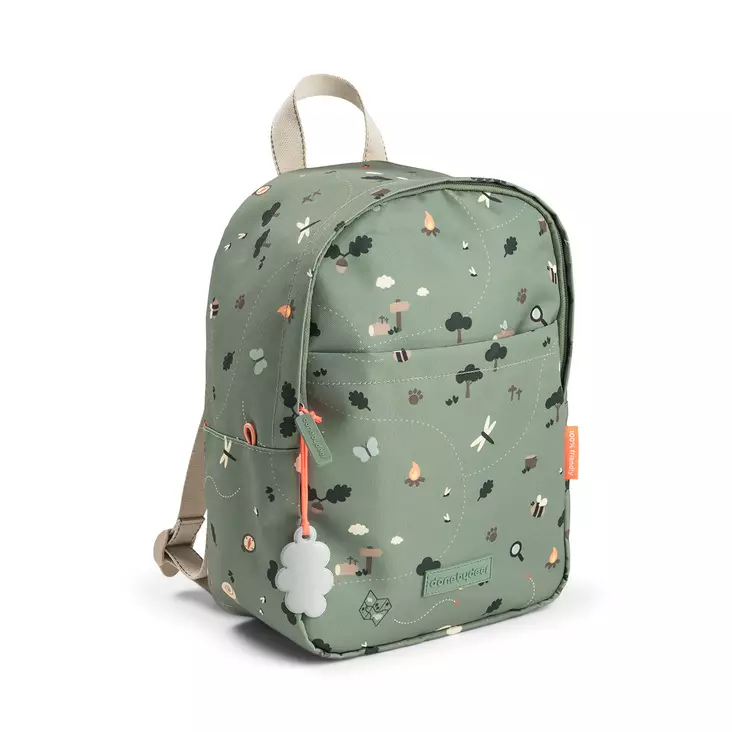 Lasten reppu Done by Deer Kids backpack, Tiny trails Green. - Kerhoreput - 7063013 - 1