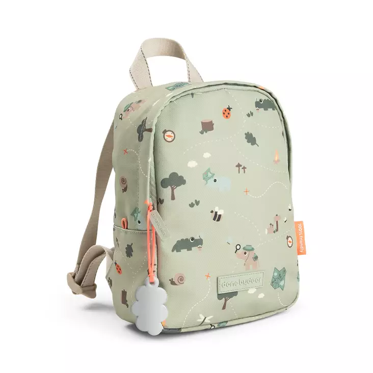 Lasten reppu Done by Deer Tiny backpack, Tiny trails Green. - Kerhoreput - 7063913 - 1