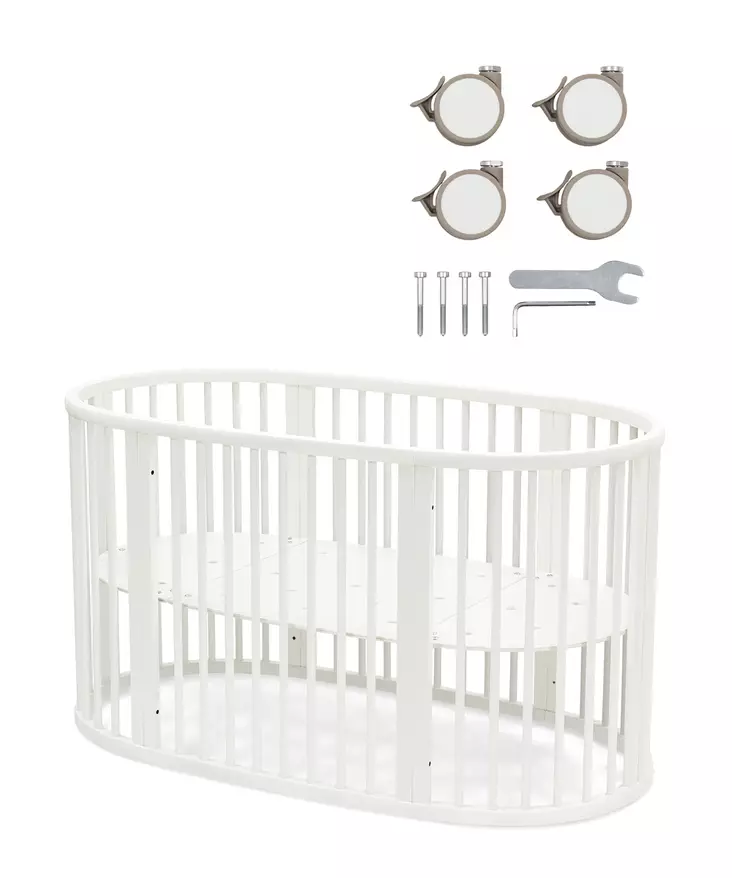 Stokke Sleepi 2026 starttipaketti 2in1 White. - Stokke Sleepi tuotteet - 711502STA3 - 1