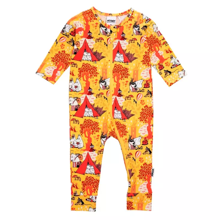 Martinex Muumi Retkeily Pyjama keltainen. - Vauvan yöasut - 72588523 - 1