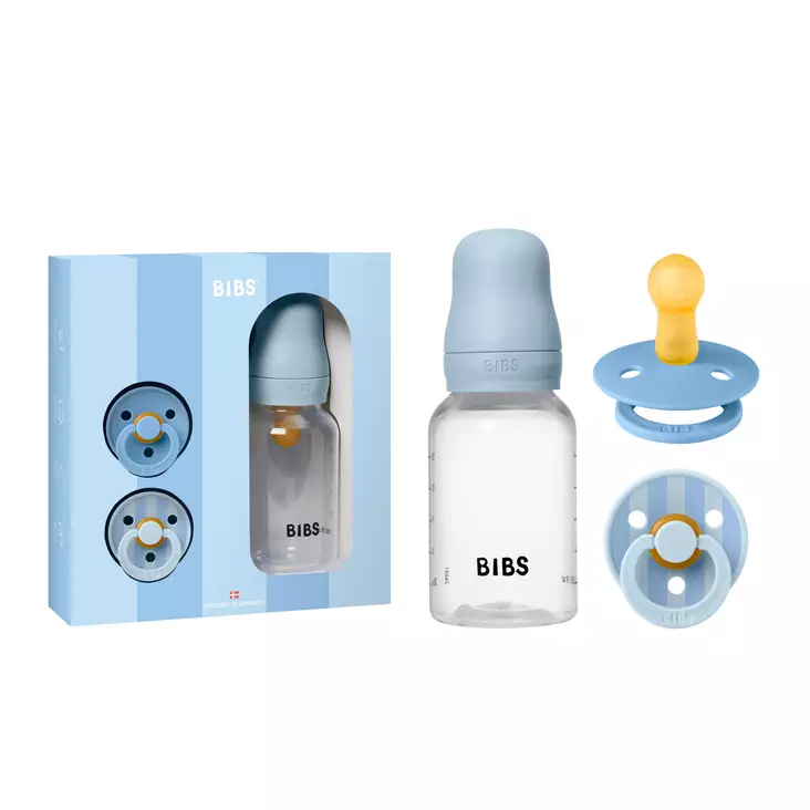 Bibs Lahjapakkaus, Baby Sprinkle Baby Blue, 0-6kk. - Tutit ja tuttinauhat - 7500143 - 1