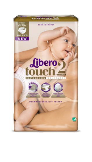 Libero Touch teippivaippa koko 2. - Vaipat - 79003 - 1