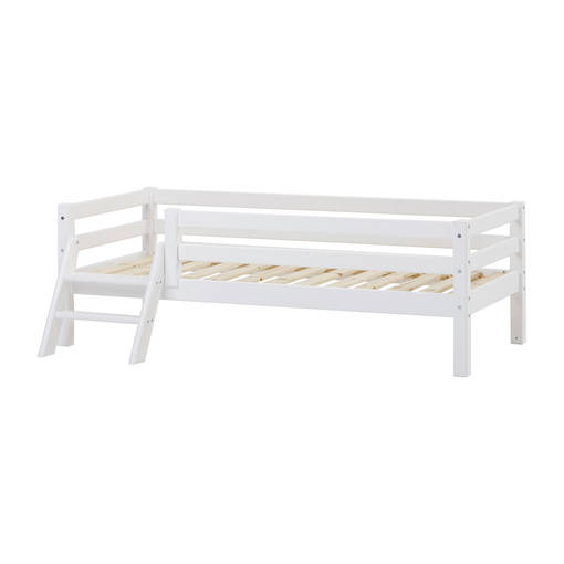 ECO Dream Junior sänky 70x160cm, turvalaita ja portaat - valkoinen - Sängyt - BASIC-A11-3 - 1