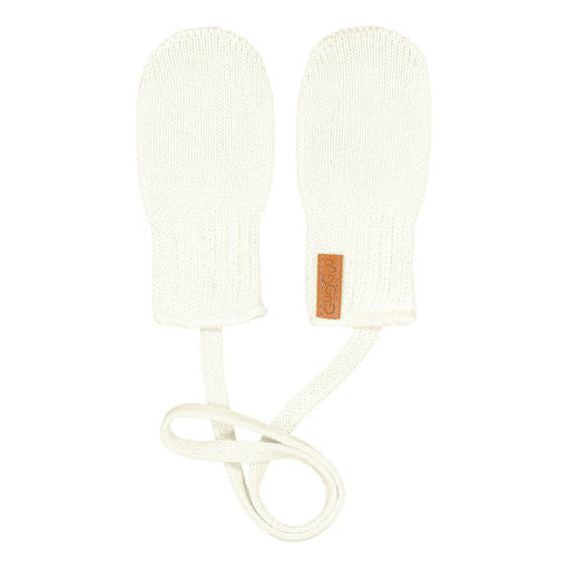 Gugguu Puuvillalapaset Baby Mittens  White Plastering. - Lasten hanskat ja rukkaset - GUGCO723 - 1