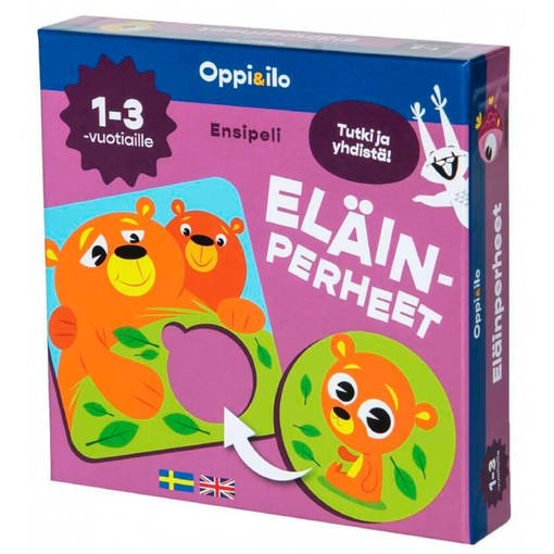 Oppi & Ilo ensipeli El=C3=A4inperheet pakkaus. - Kuvakirjat - WS593273 - 1