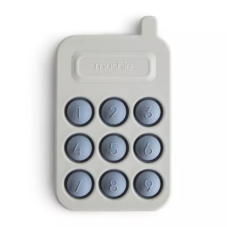 Mushie aktiviteettilelu Press Toy Phone Tradewinds. - Helistimet, tarttumislelut ja pallot - MDT2003 - 1