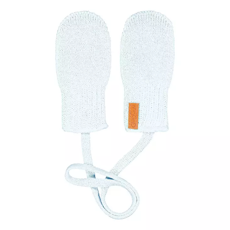 Gugguu Puuvillalapaset Baby Mittens Soft Blue. - Lasten hanskat ja rukkaset - SS25CO723 - 1
