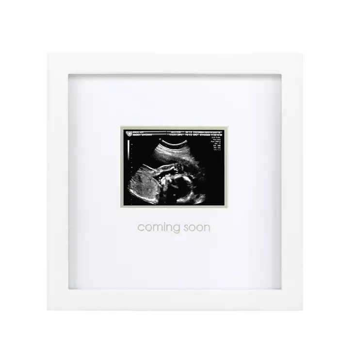 Pearhead Valokuvakehys valkoinen Sonogram frame. - Vauvalahjat ja kastelahjat - PHP63013 - 1