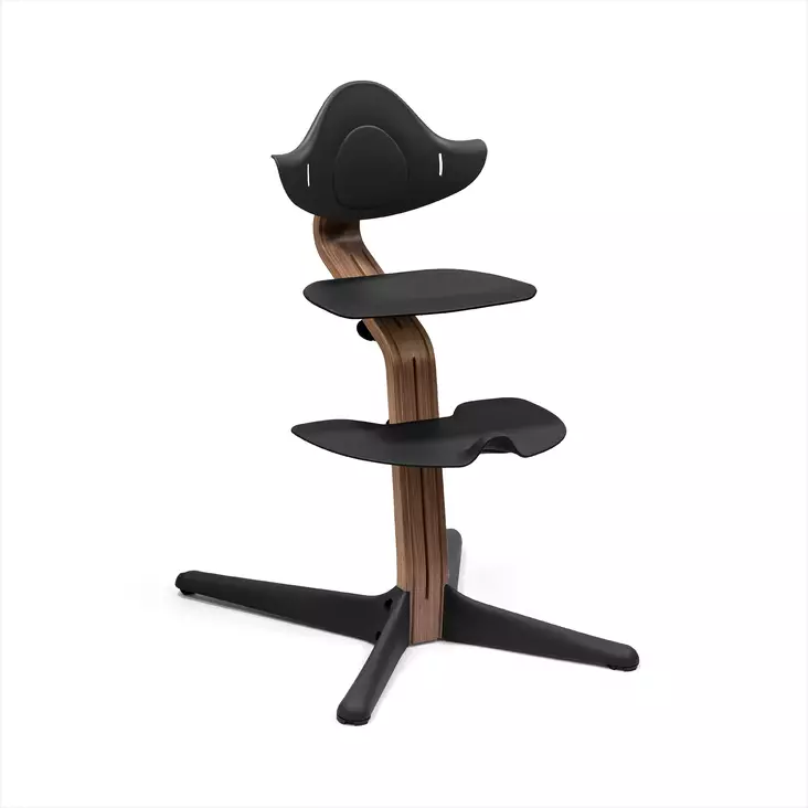 Stokke Nomi Chair tuoli Walnut/Black. - Stokke Nomi syöttötuolit - 626703 - 1