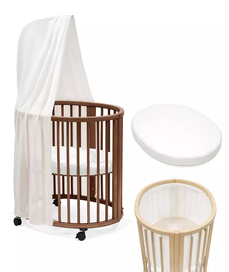 Stokke Sleepi Mini starttipaketti 6 in 1 Warm Brown V3. - Pinnasängyt ja lastensängyt - 221608STAV3 - 1