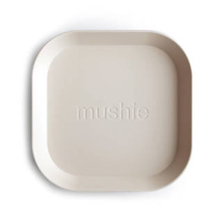 Mushie neli=C3=B6 lautaset v=C3=A4riss=C3=A4 Ivory. - Lautaset ja kulhot - 2304094 - 1