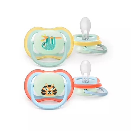 Avent Ultra Air Night yötutti 0-6kk Vaaleansininen/Minttu 2 kpl. - Tutit ja tuttinauhat - 03737624 - 1