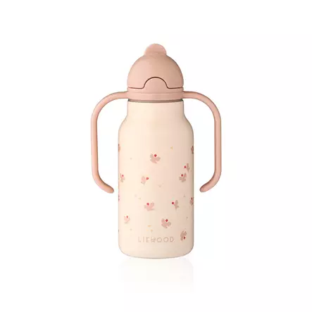 Liewood juomapullo Kimmie 250 ml Mini butterfly/Apple blossom. - Juomapullot ja pillipullot - 19618-2614 - 1