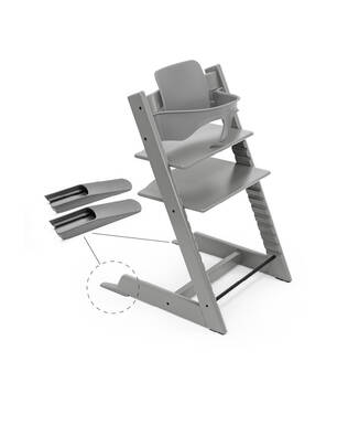 Stokke Tripp Trapp Baby Set 2 Storm Grey liukuesteill=C3=A4. - Stokke Tripp Trapp tuotteet - 650004 - 2