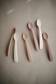 Mushie Baby Spoon silikonilusikka 2 kpl - Ensilusikat ja lasten aterimet - 2360274 - 2