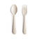 Mushie aterimet v=C3=A4riss=C3=A4 Ivory. - Ensilusikat ja lasten aterimet - 2380094 - 1