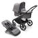 Bugaboo Fox 5 yhdistelm=C3=A4vaunut Black/GreyMelange. - Lastenvaunut ja yhdistelmävaunut - 100051054 - 3
