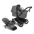 Bugaboo Donkey 6 yhdistelmävaunut Single Black/Moon Grey. - Lastenvaunut ja yhdistelmävaunut - 100370004 - 1