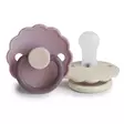 Silkonitutti Frigg Daisy 2 pack Size 1, Lavender Haze/Cream. - Tutit ja tuttinauhat - 100464 - 1