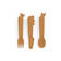Done By Deer Kiddish aterimet v=C3=A4riss=C3=A4 Mustard - Ensilusikat ja lasten aterimet - 1126414 - 1