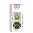 Bibs luonnonkumitutti 2 kpl 6-18kk Sage/Hunter Green Studio Collection pakkaus. - Tutit ja tuttinauhat - 12028104 - 3