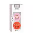 Bibs luonnonkumitutti 2 kpl 6-18 kk Baby Pink/Tango, pakkaus. - Tutit ja tuttinauhat - 120474 - 3
