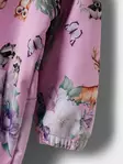 Softshell haalari Name It Alfa Pink Lavender -kuosilla. - Lasten välikausihaalarit - 13236674 - 5