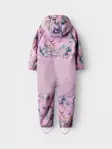 Softshell haalari Name It Alfa Pink Lavender takaa. - Lasten välikausihaalarit - 13236674 - 2