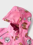 Softshell haalari Name It Alfa Pink Cosmos - PAW PATROL, irrotettavalla hupulla. - Lasten välikausihaalarit - 13246984 - 5