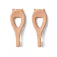 Liewood hammasharja Janelle 2-pack Tuscany rose nallen kasvoilla. - Ihon, hampaiden ja hiustenhoito - 18225-2074 - 2