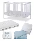 Starttipaketti NordBaby Lassio 2in1 White. - Pinnasängyt ja lastensängyt - 273796STA4 - 1