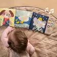 Taf Toys ensikirja Soothing Sounds Book, sisältää viisi eläinhahmoa äänillä. - Puuhakirjat - 303944 - 2