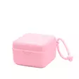 Tuttikotelo Bibs Baby Pink kolmelle tutille. - Tutit ja tuttinauhat - 4200234 - 2