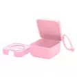 Tuttikotelo Bibs Baby Pink sisältää tuttisovittimen yhdelle tutille. - Tutit ja tuttinauhat - 4200234 - 4