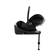 CYBEX Cloud G i-Size turvakaukalo Moon Black jalustassa sivusta. - Turvakaukalot 0-13kg - 523001144 - 12