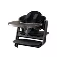 Cybex LEMO Platinum Baby Cushion istuinpehmuste Stone Black tuolissa tarjottimen kanssa. - Syöttötuolit - 524001584 - 2